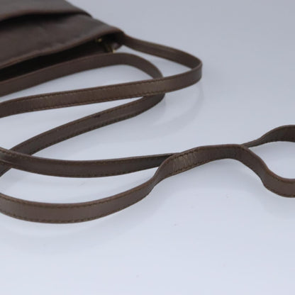 Loewe Brown Leather Shoulder
