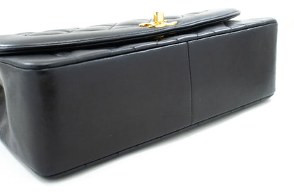 Chanel Black Leather Diana