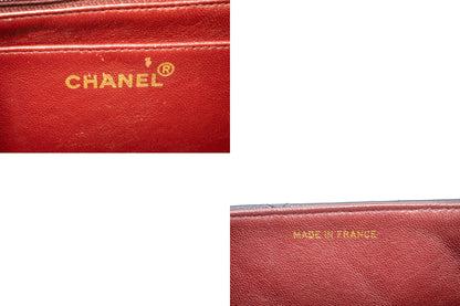 Chanel Black Leather Diana