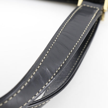 Burberry Black Pony-style Calfskin Handbag