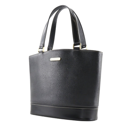 Burberry Black Pony-style Calfskin Handbag