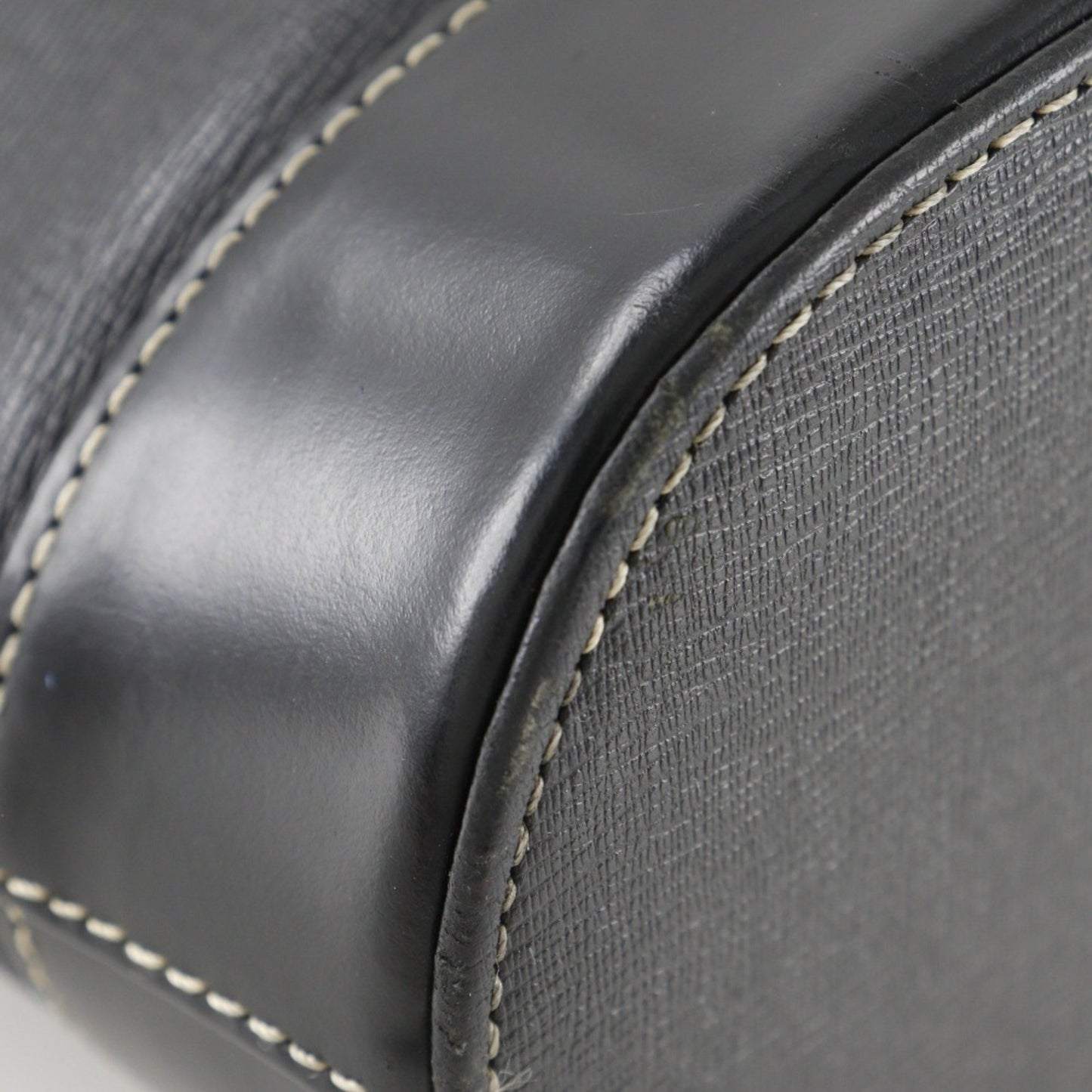 Burberry Black Pony-style Calfskin Handbag