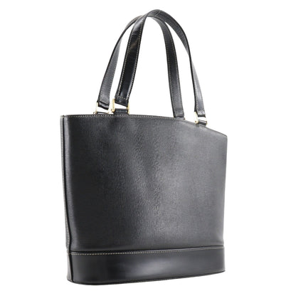 Burberry Black Pony-style Calfskin Handbag