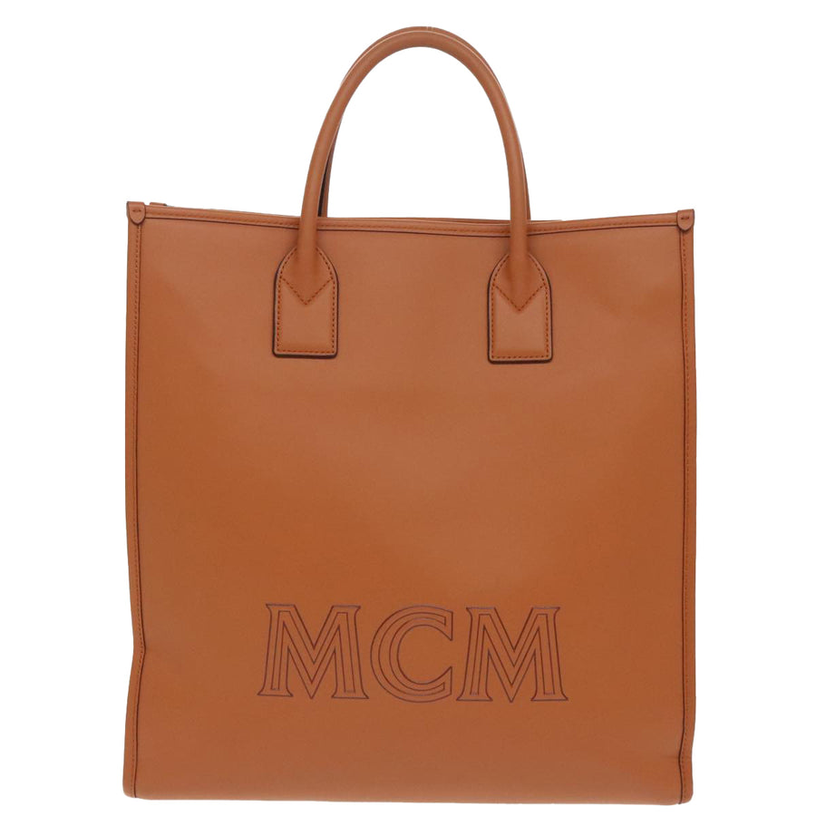 Mcm Brown Leather Klassik Tote