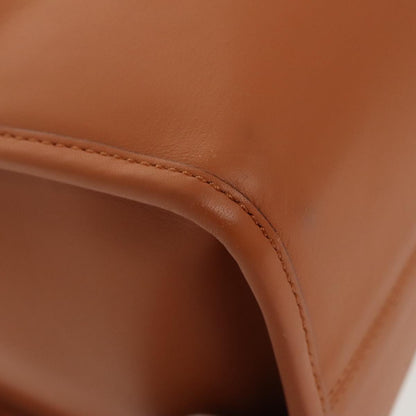 Mcm Brown Leather Klassik Tote