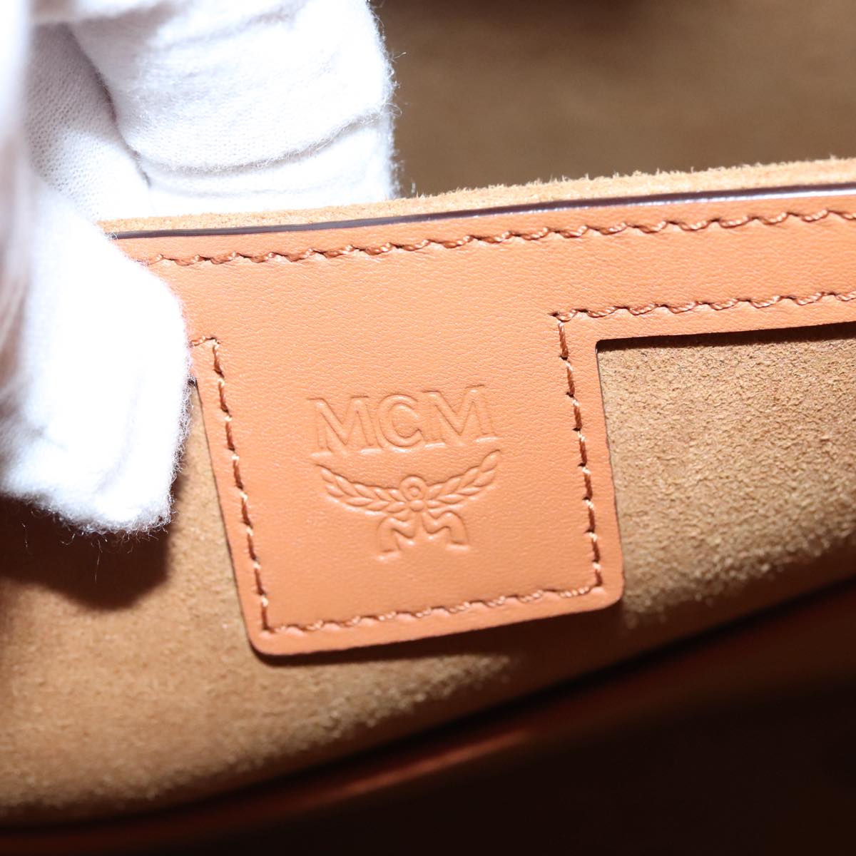 Mcm Brown Leather Klassik Tote