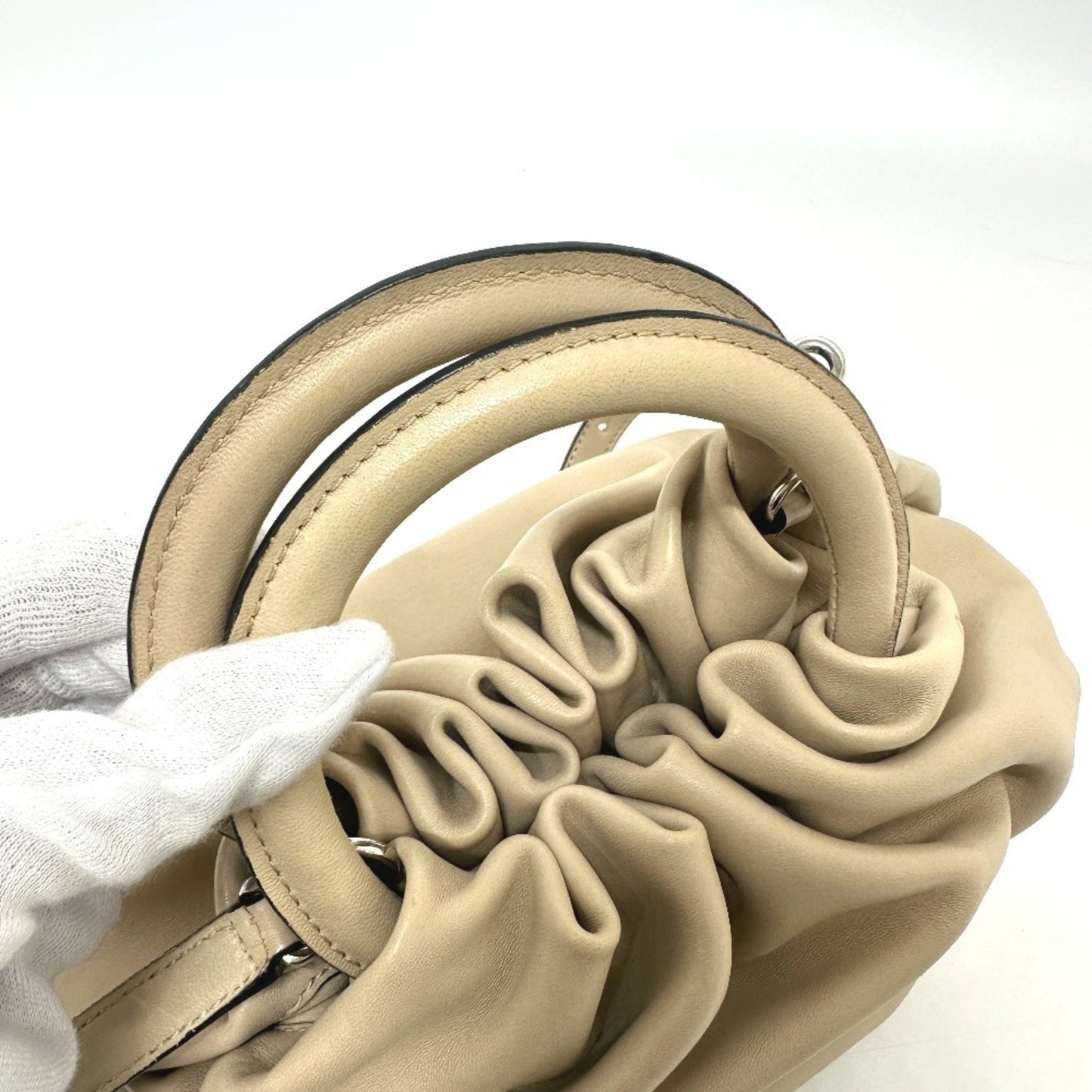 Loewe Brown Leather Bounce Bag