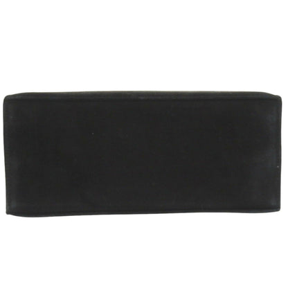 Salvatore Ferragamo Black Suede Gancini