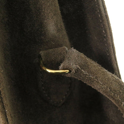 Hermès Brown Suede Kelly Sport