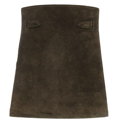 Hermès Brown Suede Kelly Sport