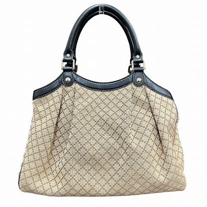 Gucci Brown Canvas Sukey