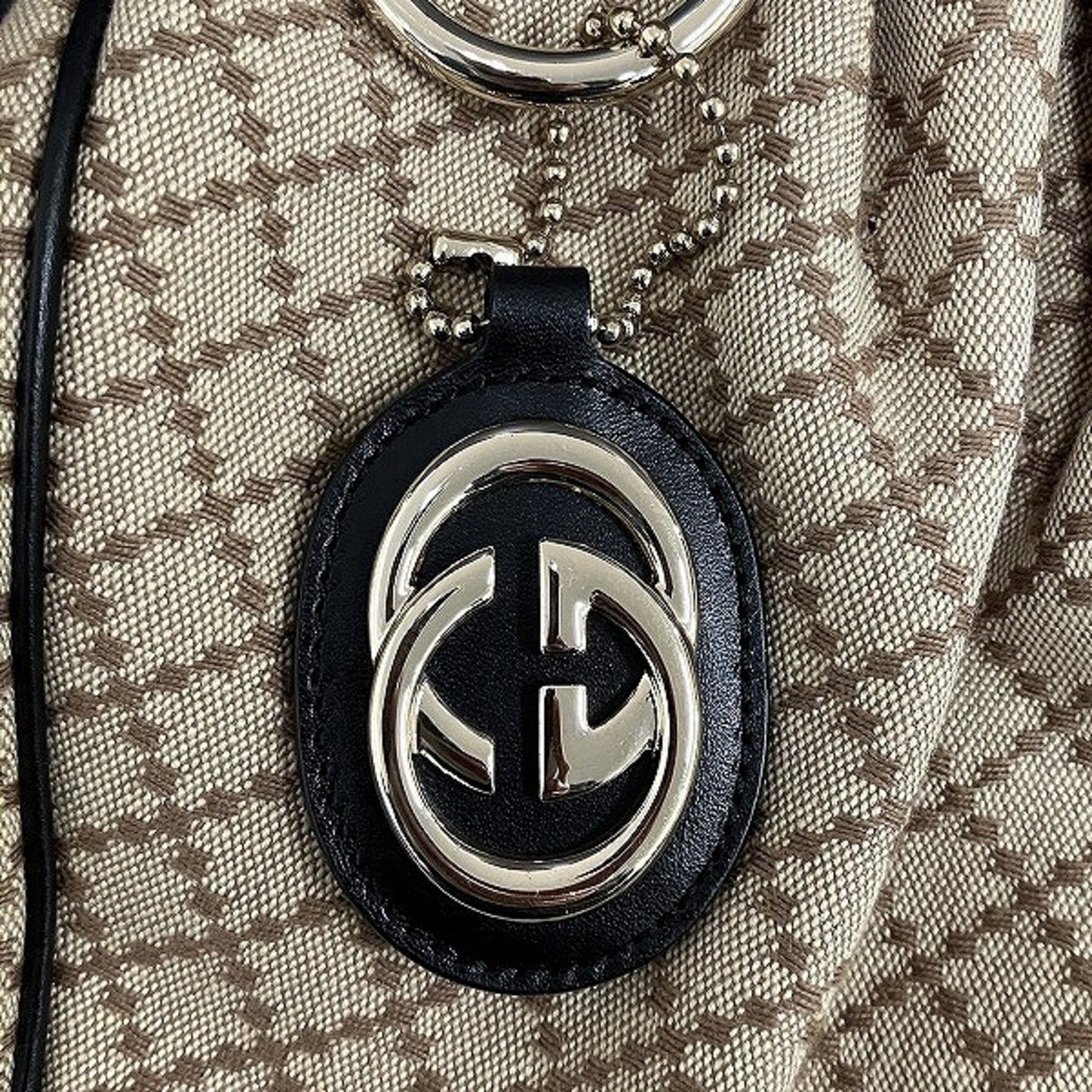 Gucci Brown Canvas Sukey
