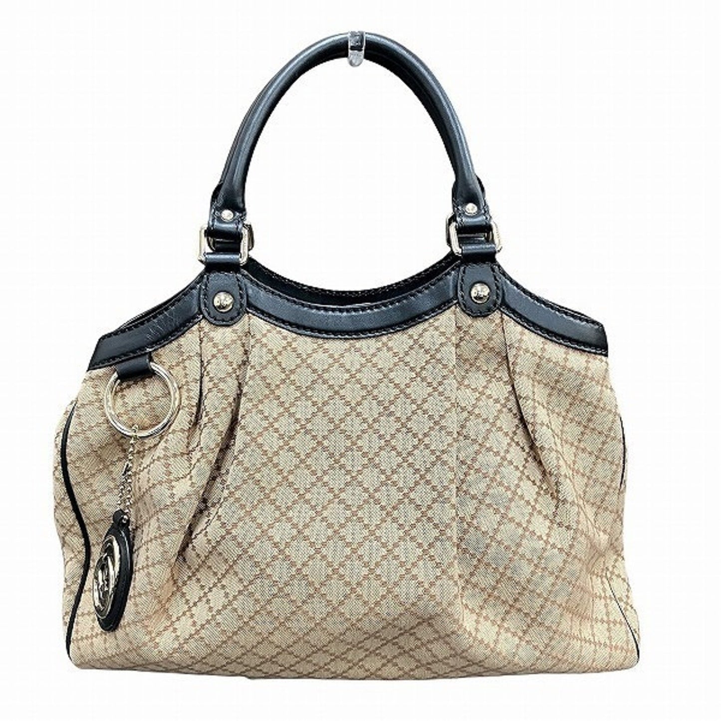Gucci Brown Canvas Sukey