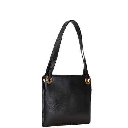 Versace Black Leather Handbag