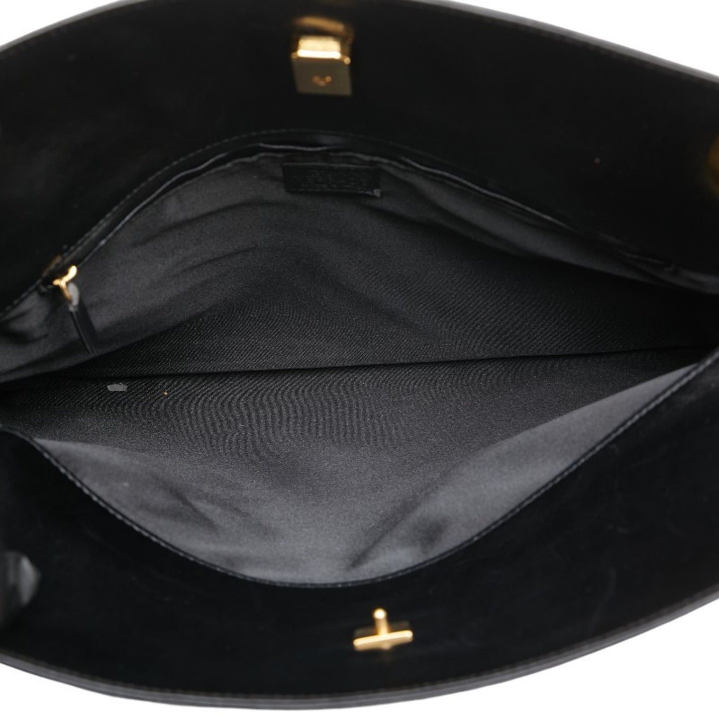 Versace Black Leather Handbag