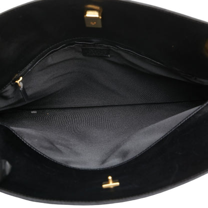Versace Black Leather Handbag