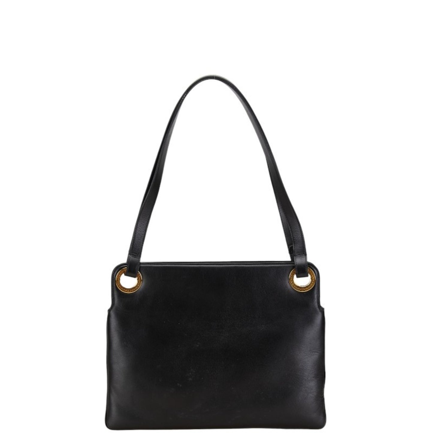 Versace Black Leather Handbag
