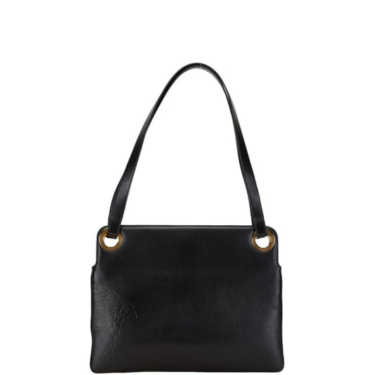 Versace Black Leather Handbag