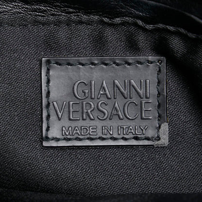 Versace Black Leather Handbag
