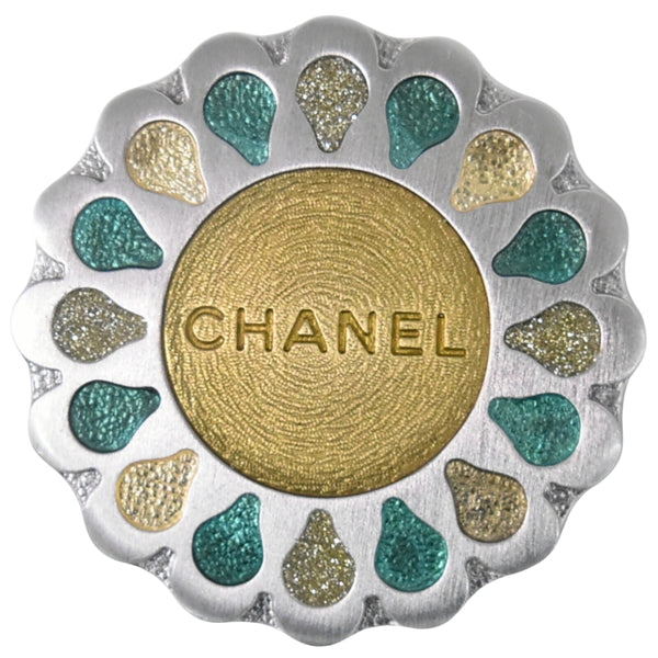 Chanel Gold Gold Plated Coco Mark