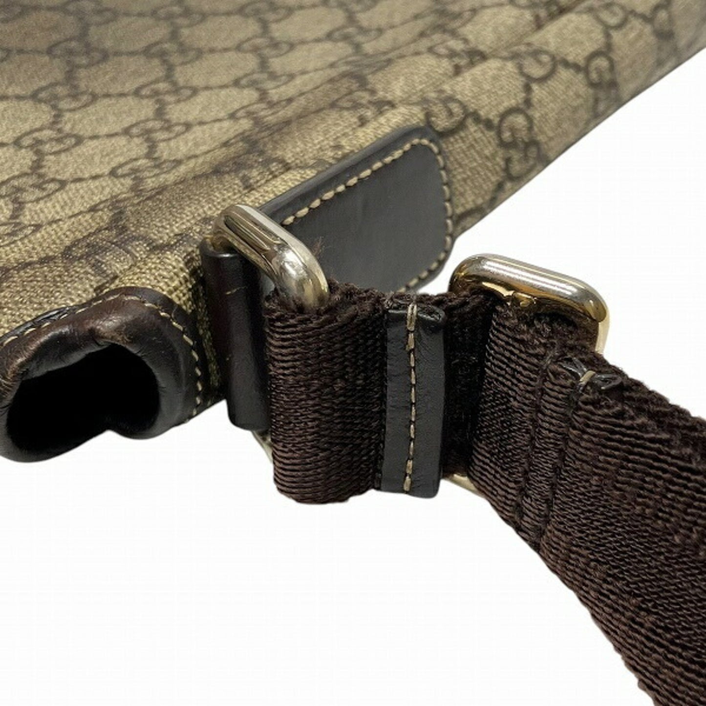 Gucci Brown Canvas Gg Canvas