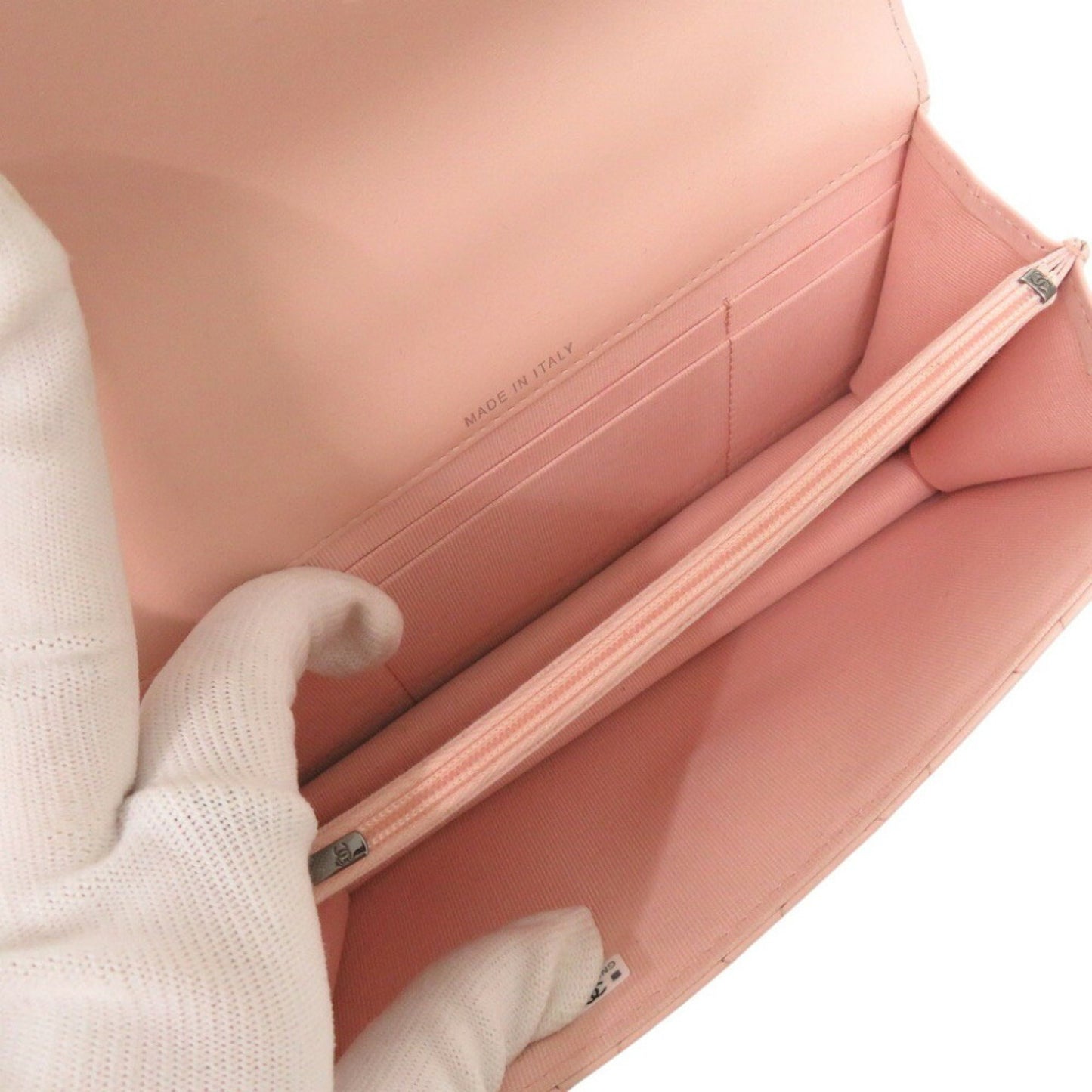 Chanel Pink Leather Coco Handle