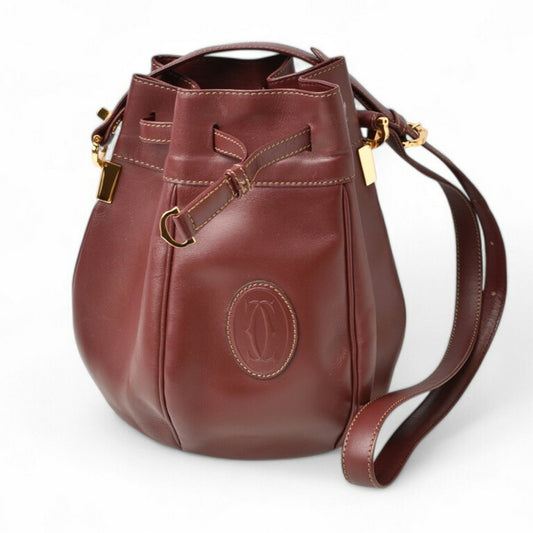 Cartier Red Leather Must De Cartier