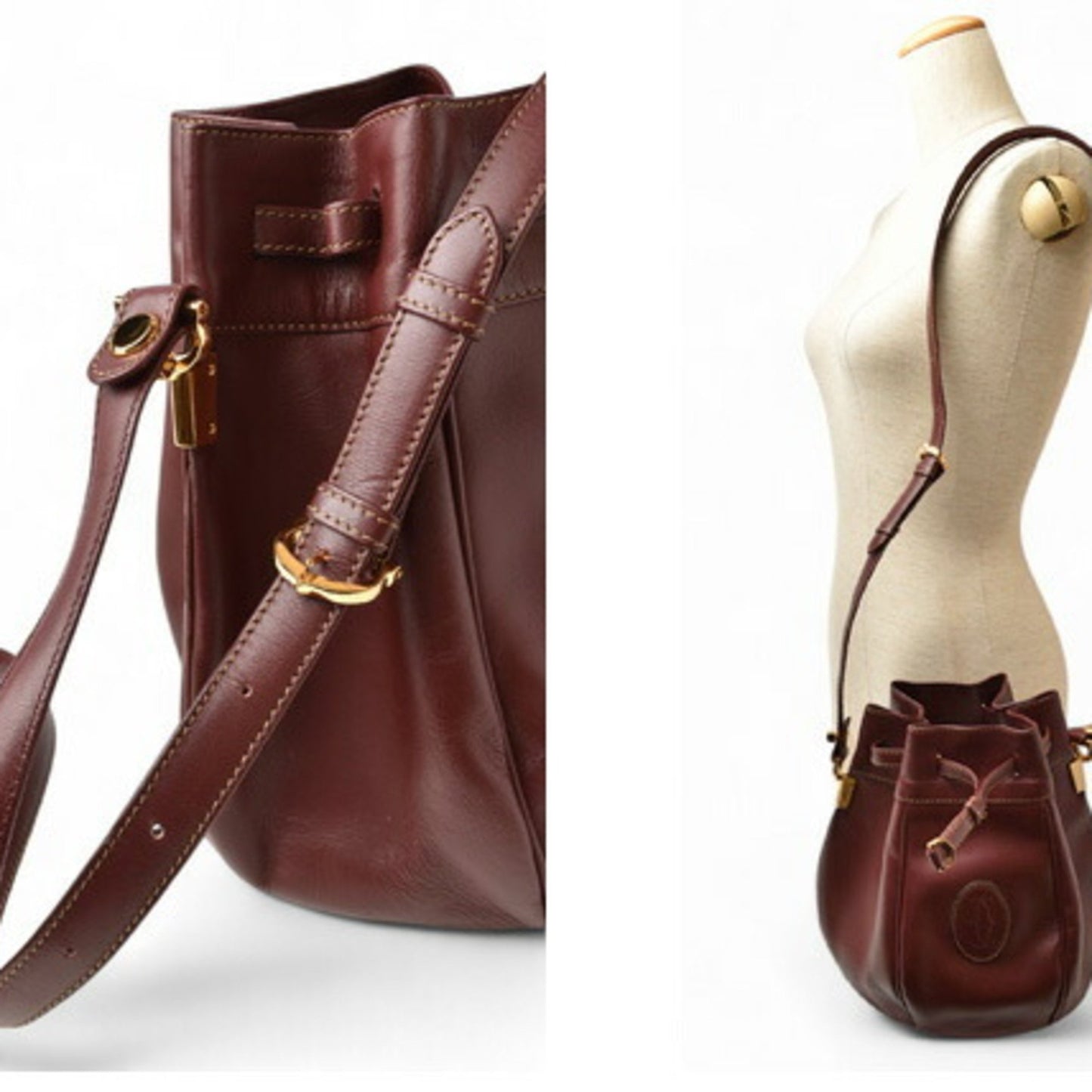 Cartier Red Leather Must De Cartier