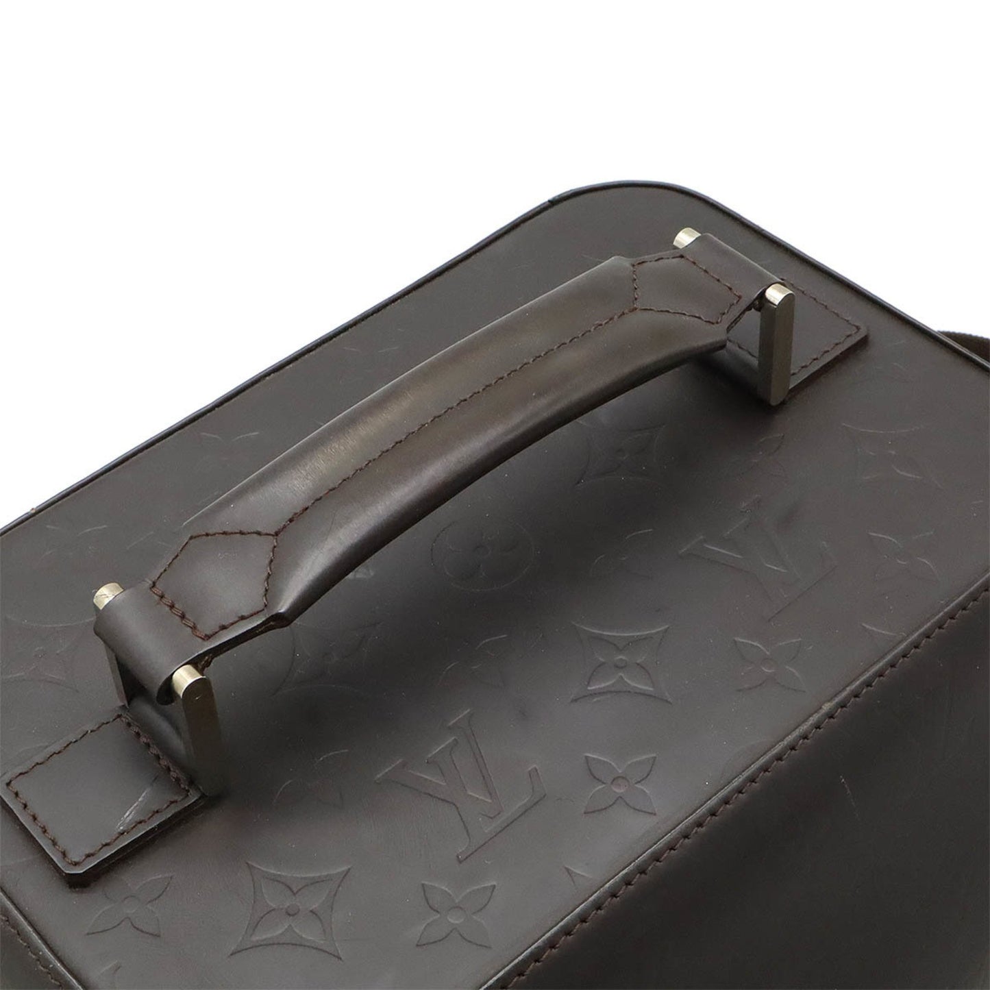 Louis Vuitton Brown Patent Leather Charly