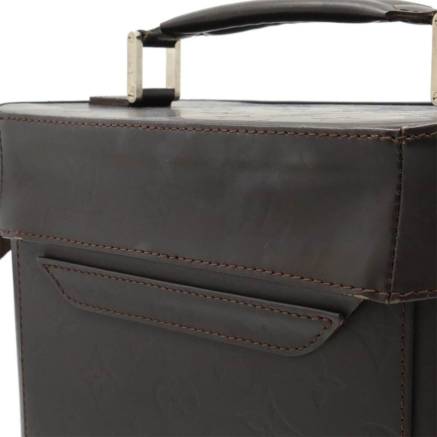 Louis Vuitton Brown Patent Leather Charly