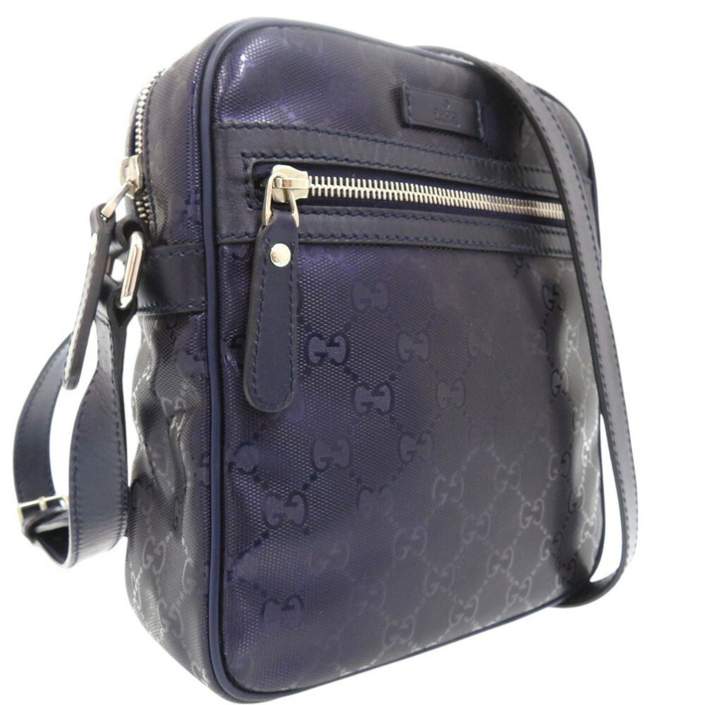 Gucci Purple Canvas Shoulder