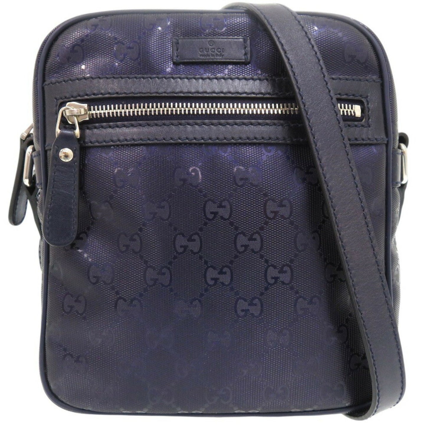 Gucci Purple Canvas Shoulder