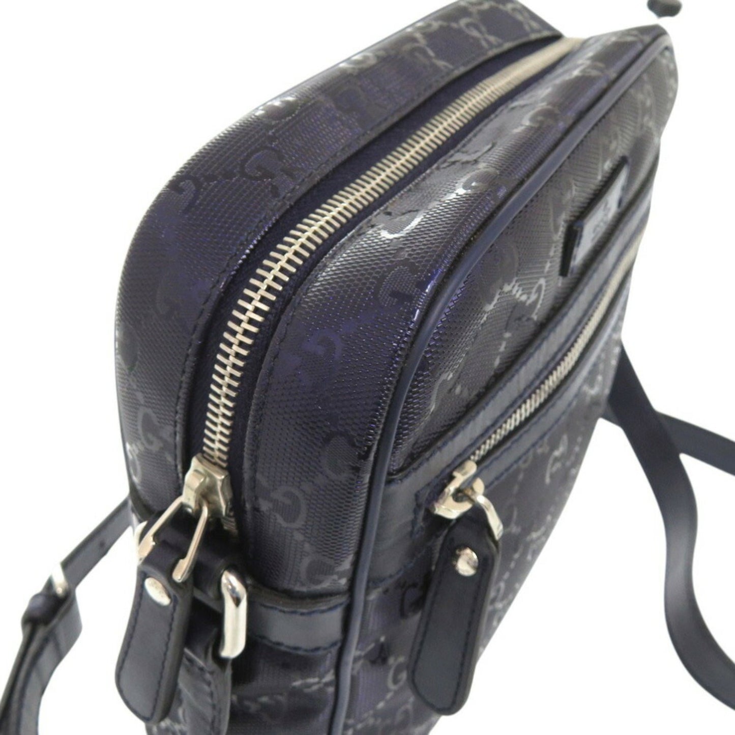 Gucci Purple Canvas Shoulder