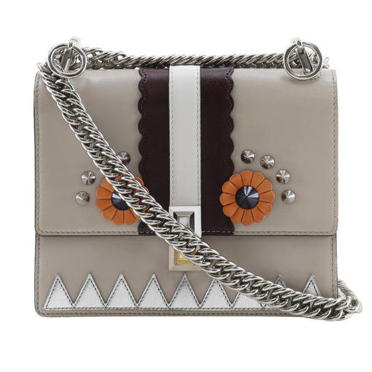 Fendi Brown Leather Kan I