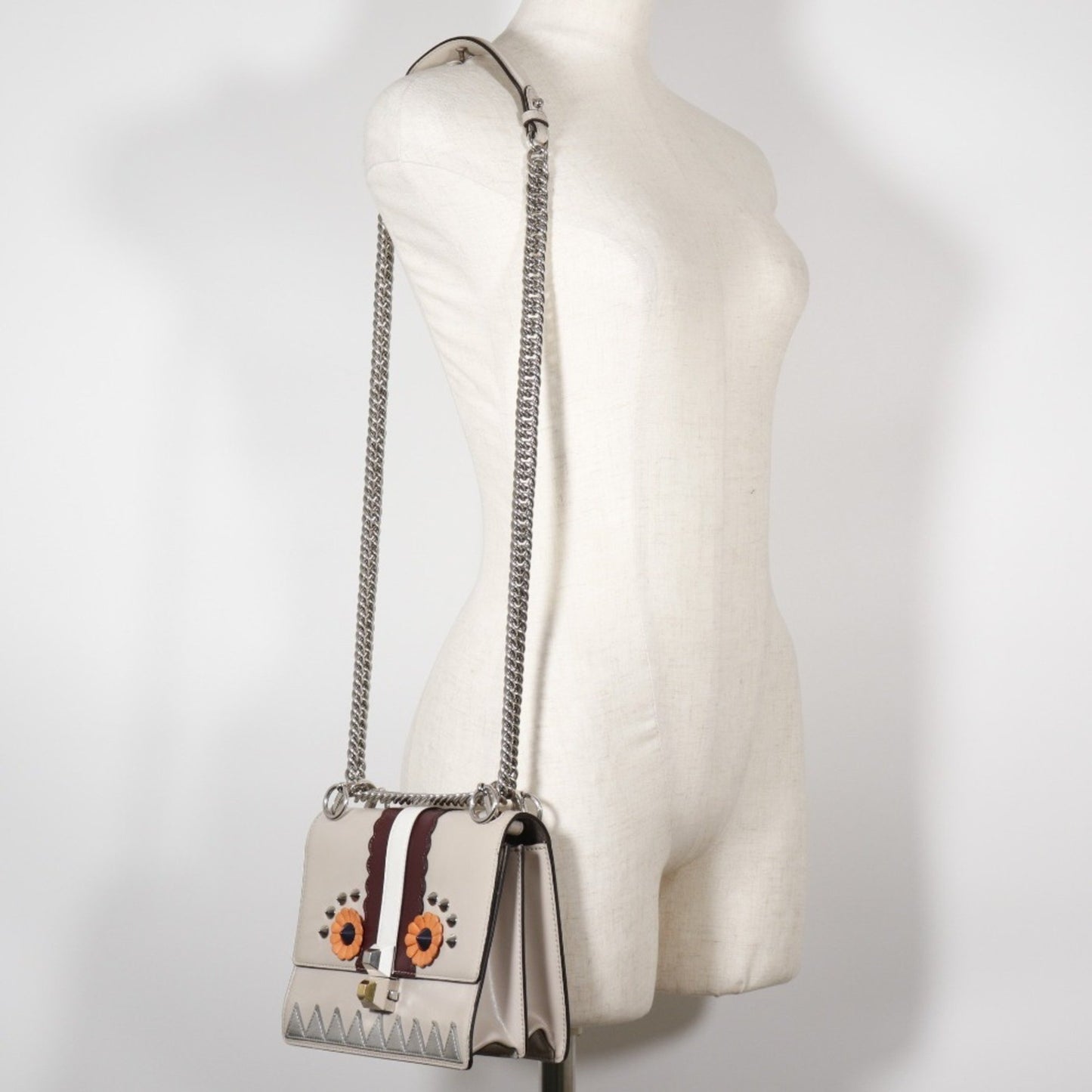 Fendi Brown Leather Kan I