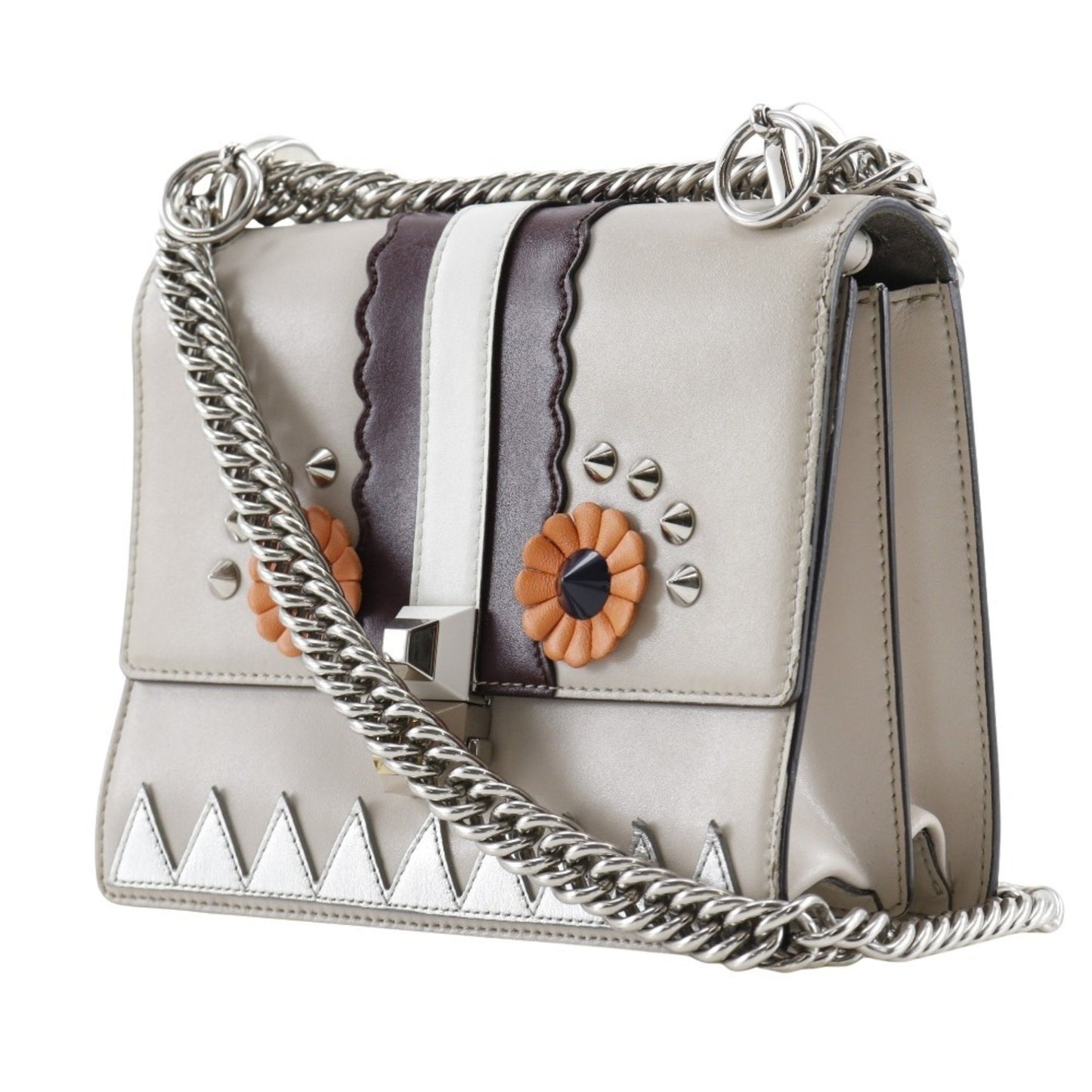 Fendi Brown Leather Kan I
