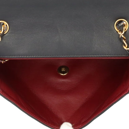 Chanel Black Leather Diana