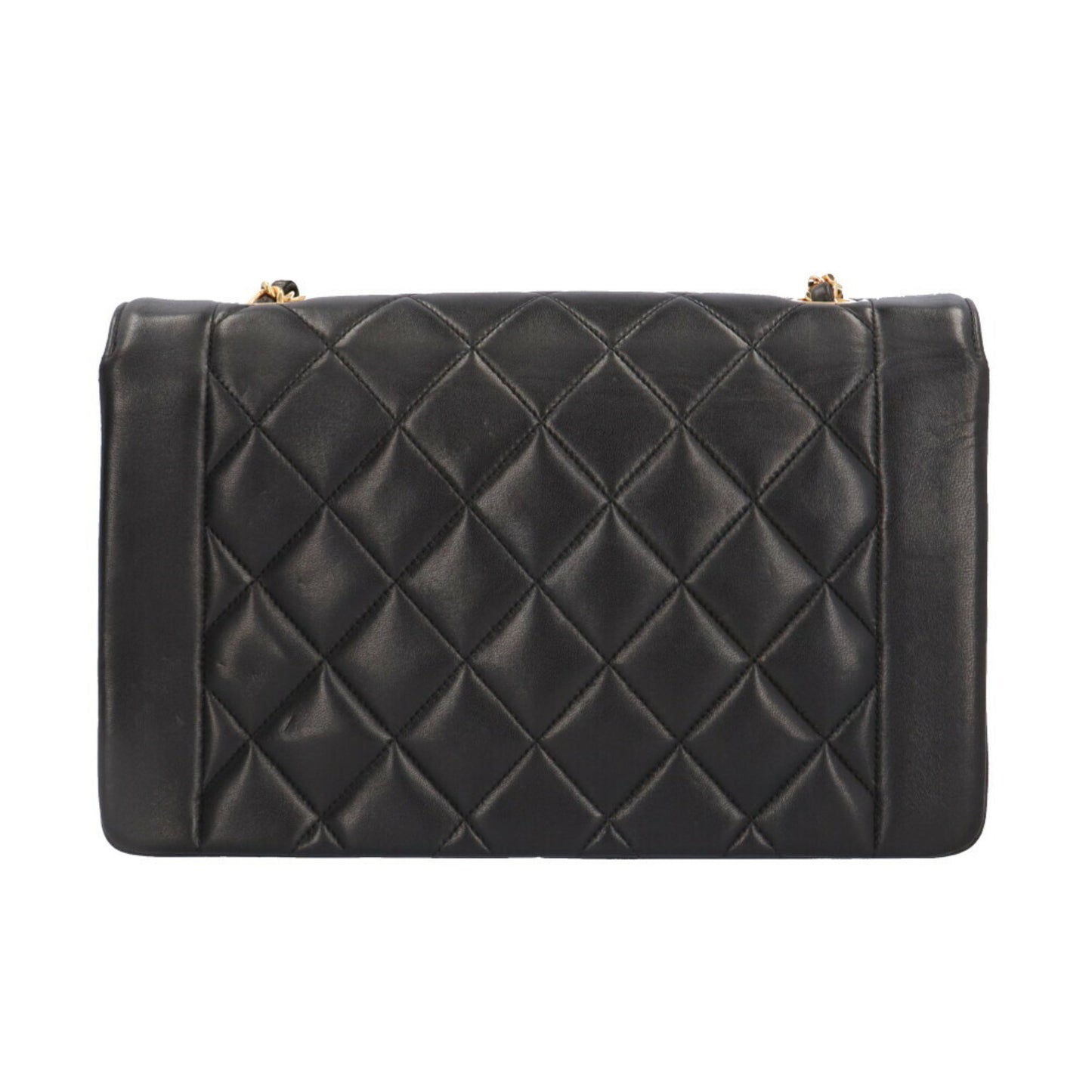 Chanel Black Leather Diana