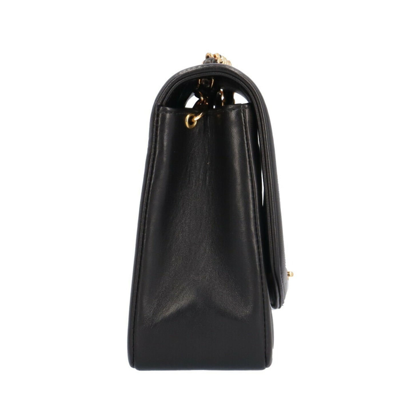 Chanel Black Leather Diana