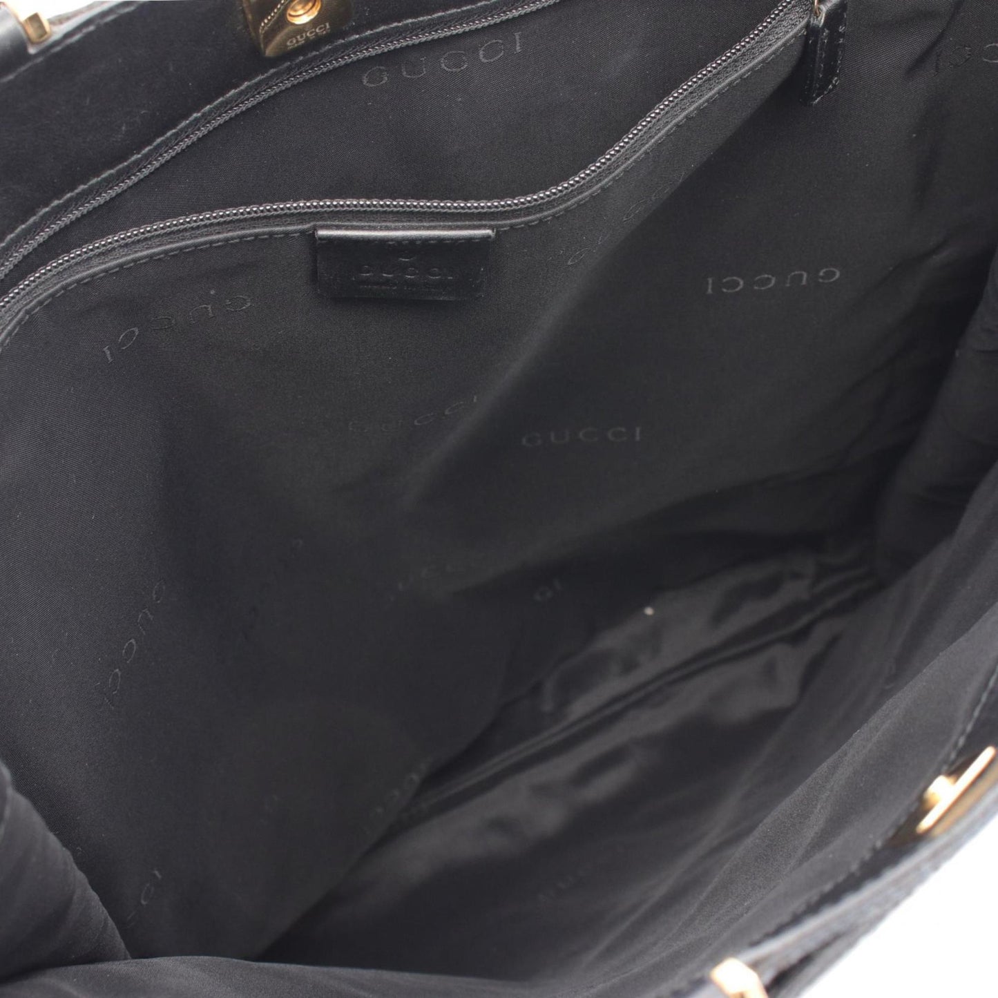Gucci Black Canvas Gg Canvas