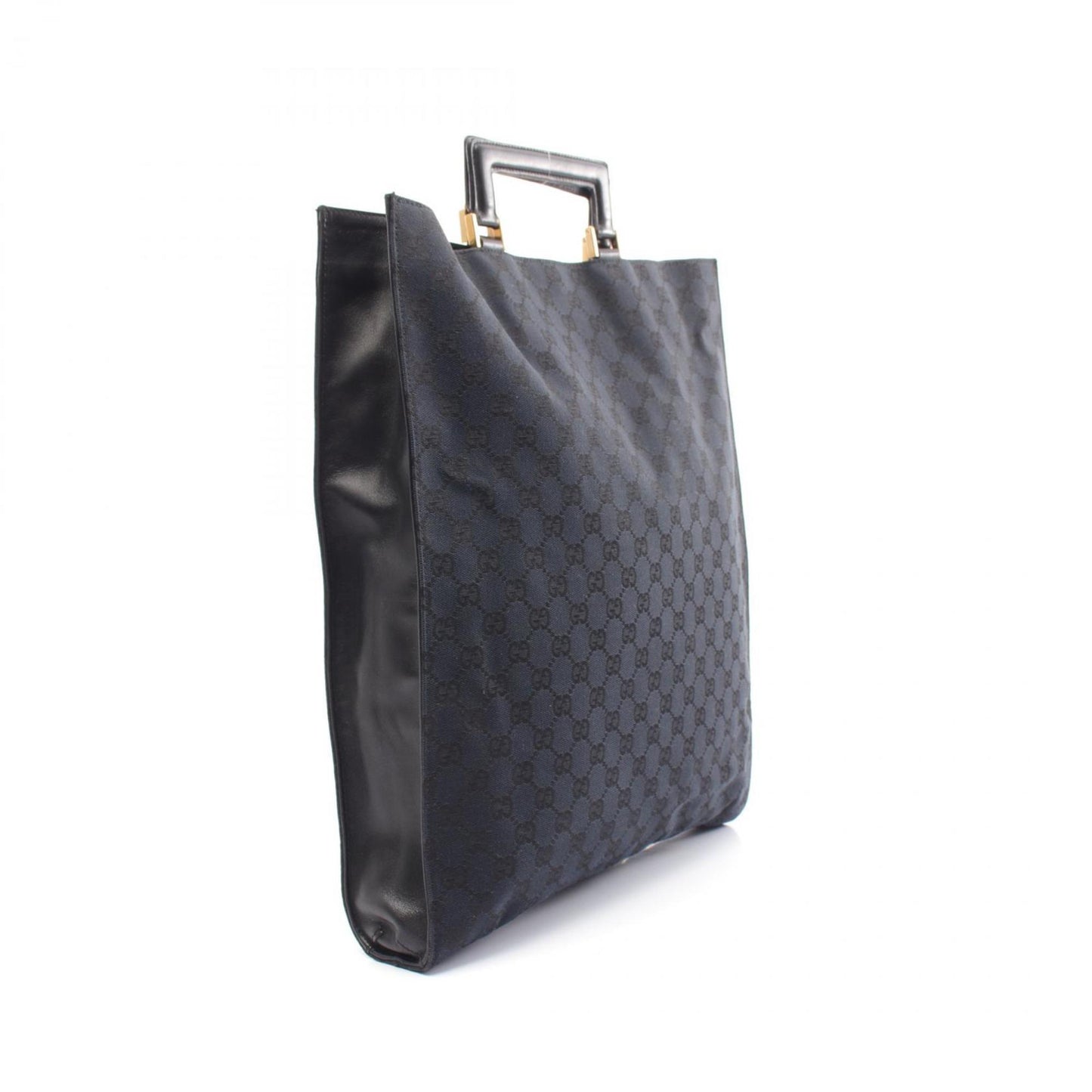 Gucci Black Canvas Gg Canvas