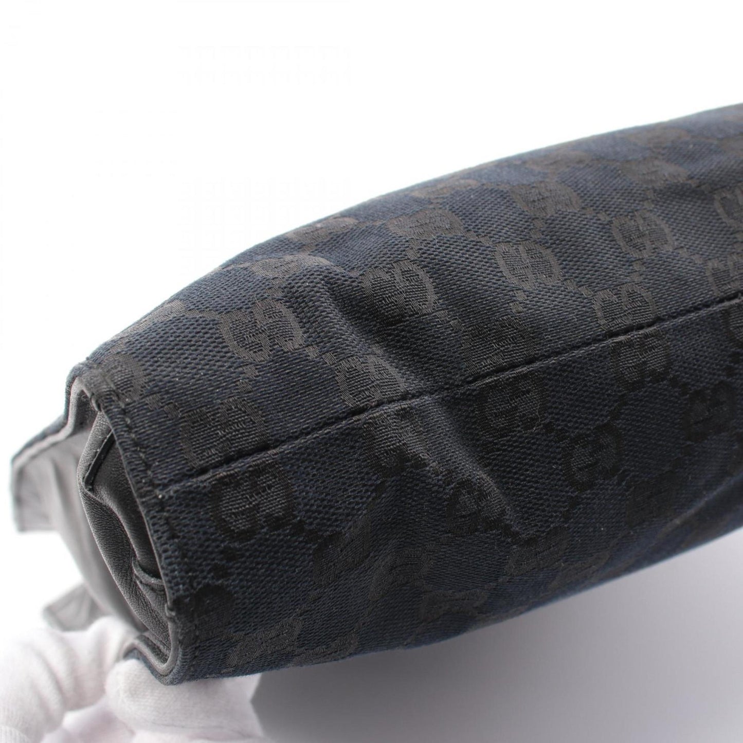 Gucci Black Canvas Gg Canvas