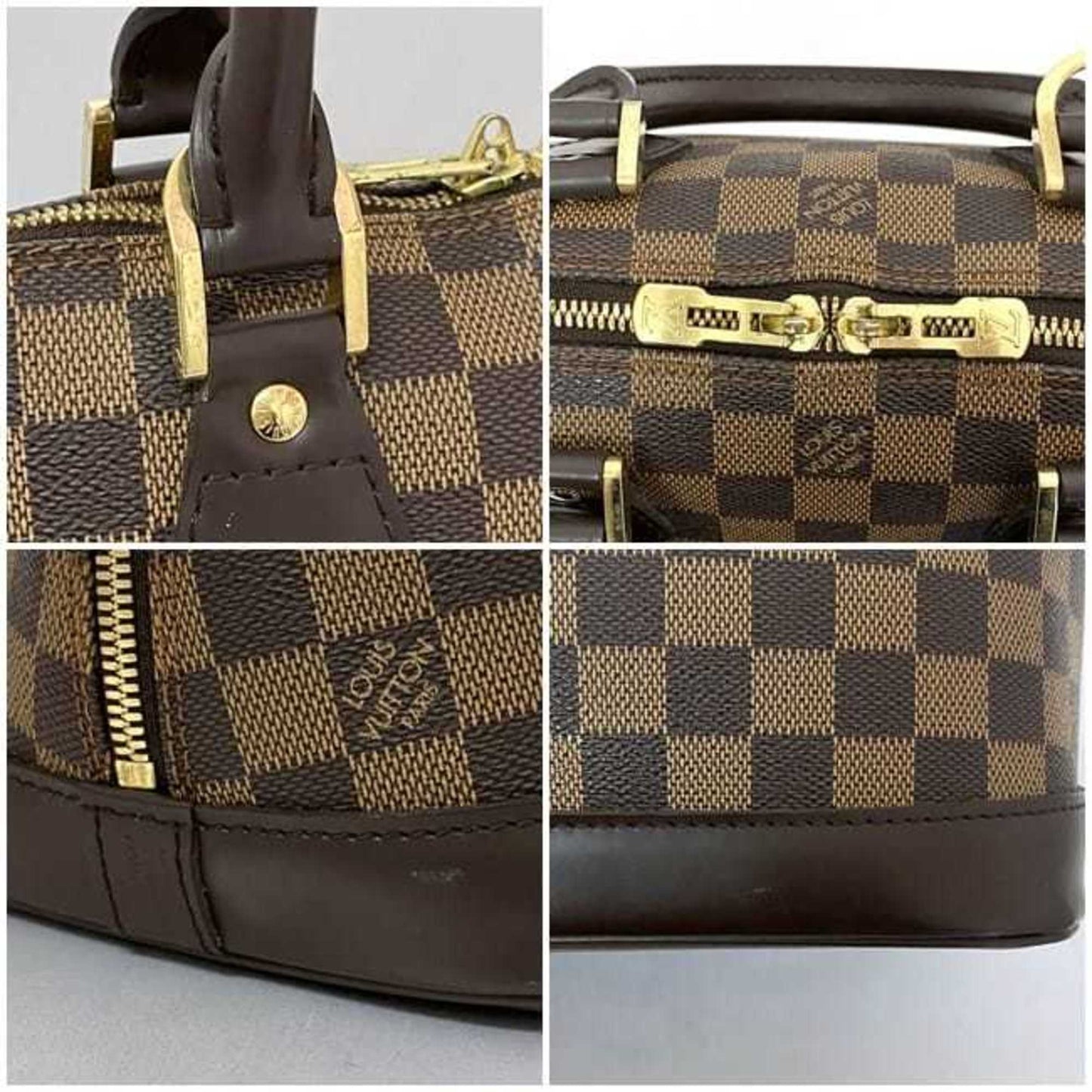 Louis Vuitton Brown Canvas Alma