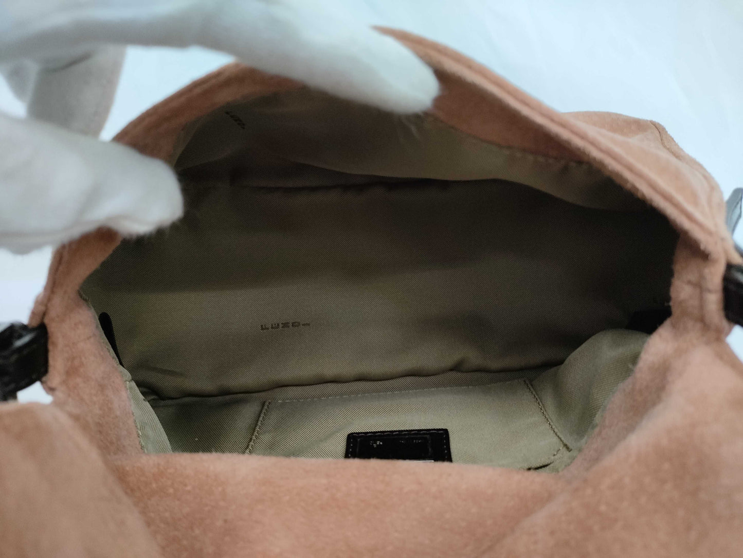 Fendi Pink Leather Baguette