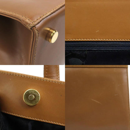 Salvatore Ferragamo Brown Leather Vara