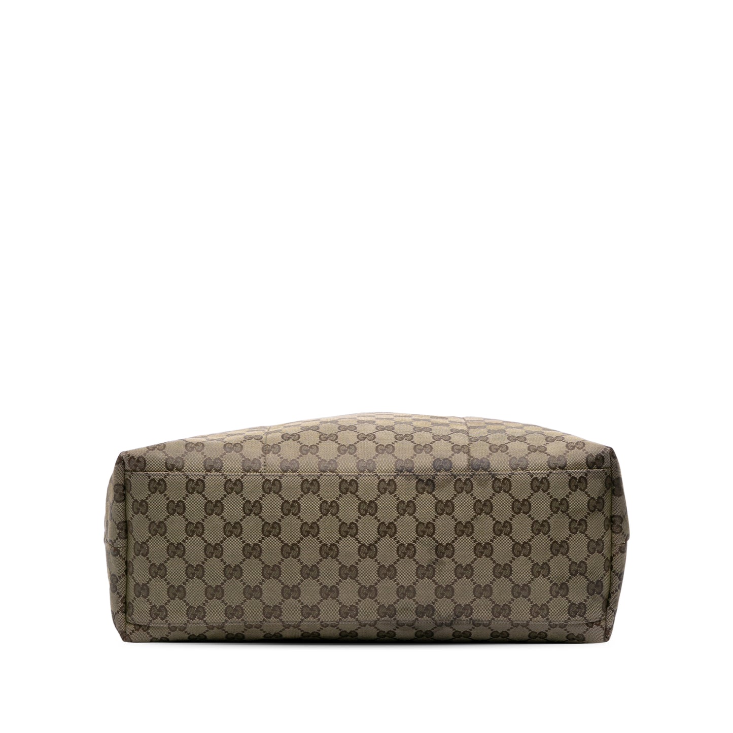 Gucci Gg Canvas Web Tote