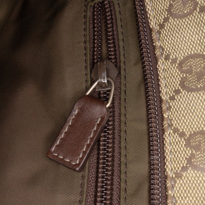 Gucci Gg Canvas Web Tote