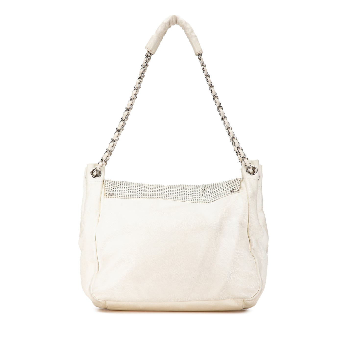 Chanel Caviar Perforated Hollywood Accordion Flap (21065)