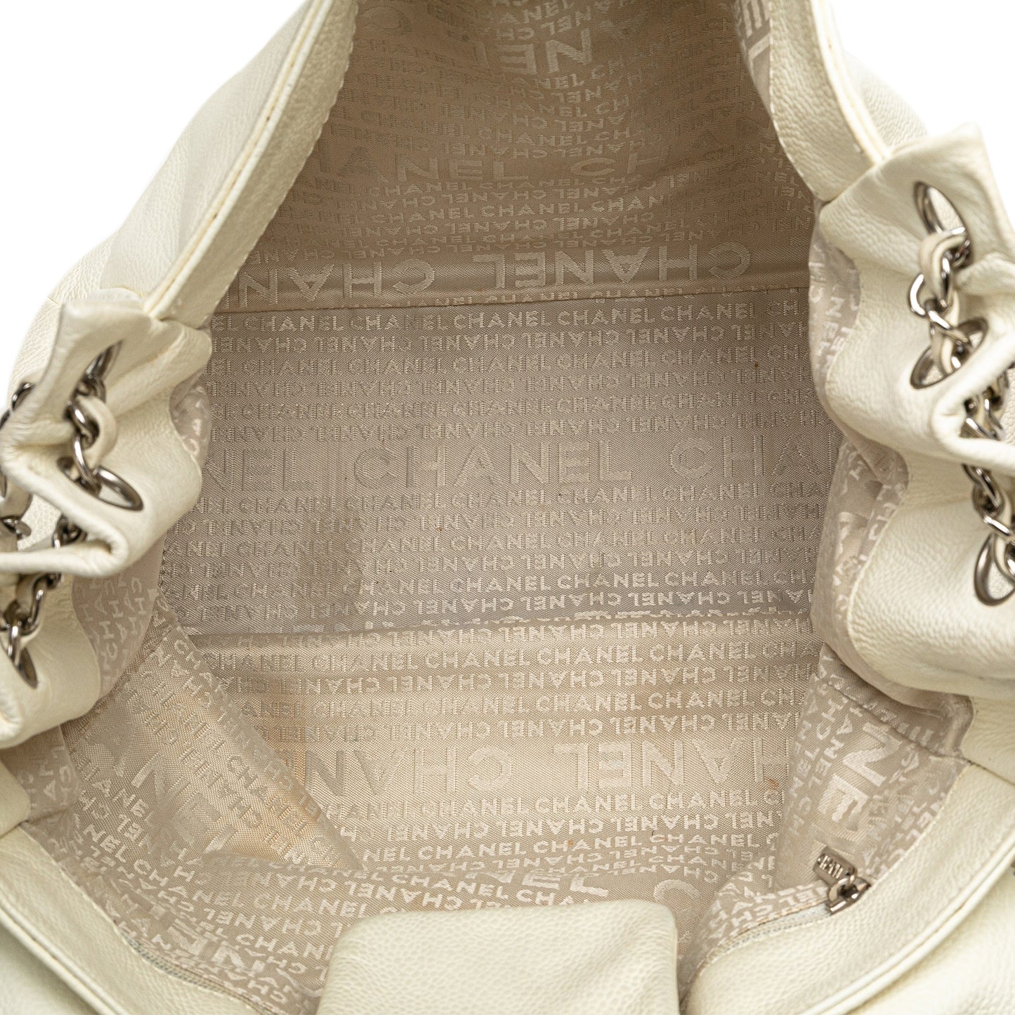 Chanel Caviar Perforated Hollywood Accordion Flap (21065)