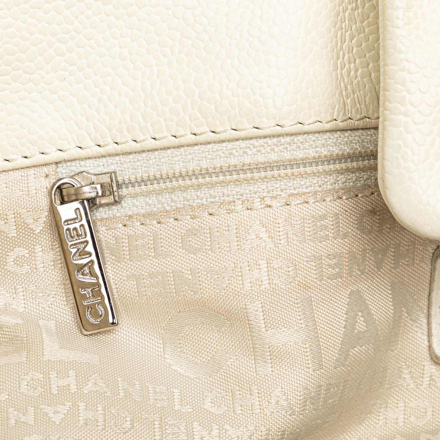 Chanel Caviar Perforated Hollywood Accordion Flap (21065)